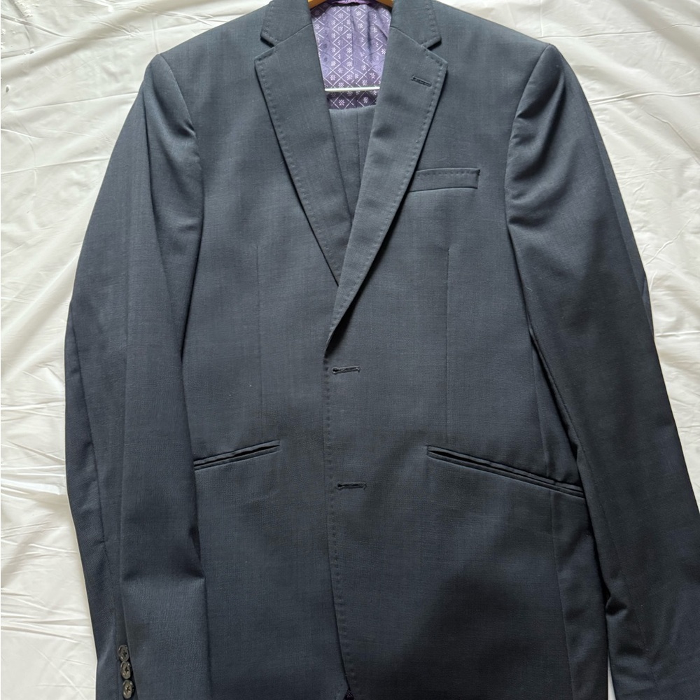 Ted Baker Dark Gray Suit Jacket